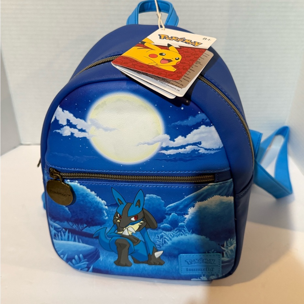 Pokemon Lucario Loungefly BNWT - Picture 12 of 14